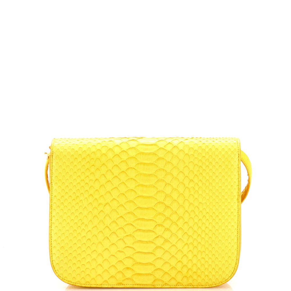 Celine Classic Box Bag Python Medium #244724C11B - Picture 3 of 8